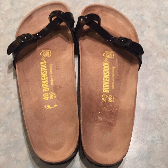 Birkenstock black slides